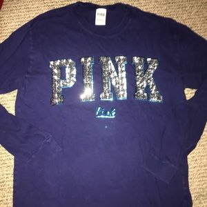 Sequin PINK long sleeve